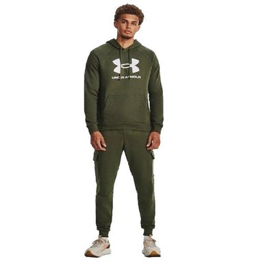 POLERA HOMBRE UNDER ARMOUR 1379758-390 ALGODÓN VERDE - 4
