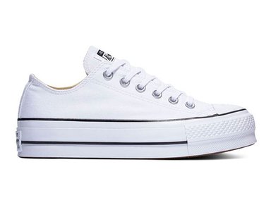 ZAPATILLAS MUJER CONVERSE URBANAS BLANCO    CHUCK TAYLOR ALL STAR LIFT OX