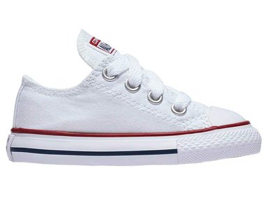 ZAPATILLAS ESCOLARES UNISEX CONVERSE URBANAS BLANCO INFANTE
