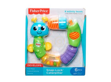 JUGUETE FISHER PRICE BRILLIANT BASICS ORUGA CADENA COLORES W9834 - 8