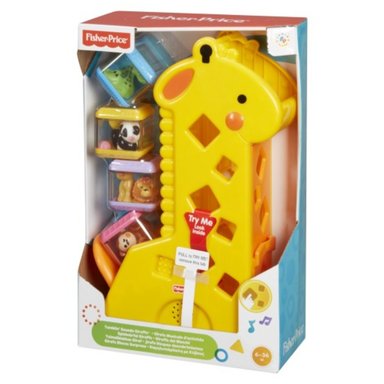 BLOQUES CONSTRUCCION FISHER-PRICE PEEK-A-BLOCKS JIRAFA CON DE ACTIVIDADES B4253 JUGUETE BEBES - 5