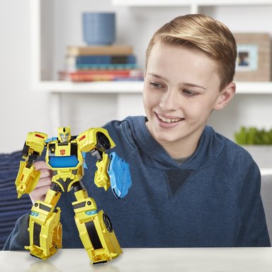 FIGURA DE ACCION TRANSFORMERS E8381 BUMBLEBEE CYBERVERSE ADVENTURES - 7