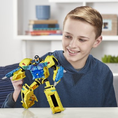 FIGURA DE ACCION TRANSFORMERS E8381 BUMBLEBEE CYBERVERSE ADVENTURES - 8