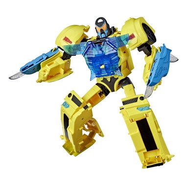FIGURA DE ACCION TRANSFORMERS E8381 BUMBLEBEE CYBERVERSE ADVENTURES - 1