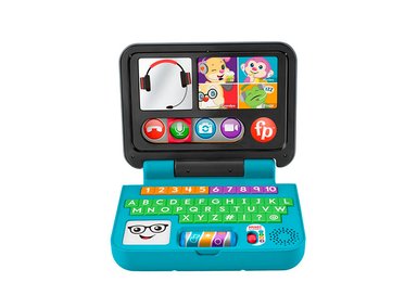 JUGUETE BEBÉ FISHER PRICE RIE Y APRENDE MI PRIMER LAPTOP