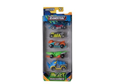 PACK 5 TEAMSTERZ 1417434 BEAST MACHINES AUTOS METAL