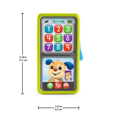 JUGUETE BEBE FISHER-PRICE HNH10 BEBES SMARTPHONE APRENDIZAJE VERDE - 3