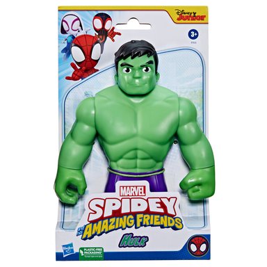 FIGURA DE ACCION SPIDEY AND FRIENDS F7572 GIGANTE HULK - 2