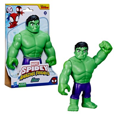 FIGURA DE ACCION SPIDEY AND FRIENDS F7572 GIGANTE HULK - 3