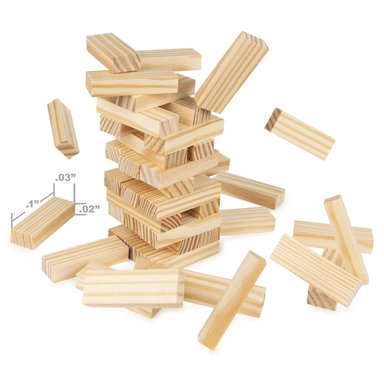 BLOQUES CONSTRUCCION SPIN MASTER GAMES 6065338 JUEGO MESA TORRE - 1