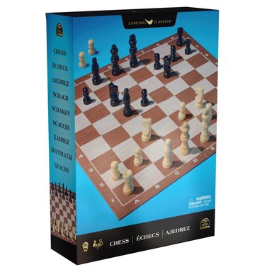 JUEGO DE MESA SPIN MASTER GAMES 6065339 AJEDREZ MADERA - 3