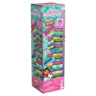 BLOQUES CONSTRUCCION GABBY'S DOLLHOUSE 6066778 JUEGO DDE MESA GABBYS TORRE - 3