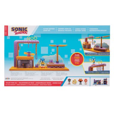 SET SONIC 414434 FIGURA ACCION VIDEOJUEGO SONIC ACCESORIOS ARTICULABLE - 3