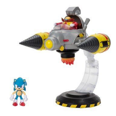 SET SONIC 41444 FIGURA ACCION GIANT EGGMAN ROBOT BATTLE CLOSED BOX - 4