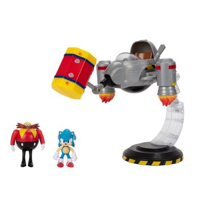 SET SONIC 41444 FIGURA ACCION GIANT EGGMAN ROBOT BATTLE CLOSED BOX - 6