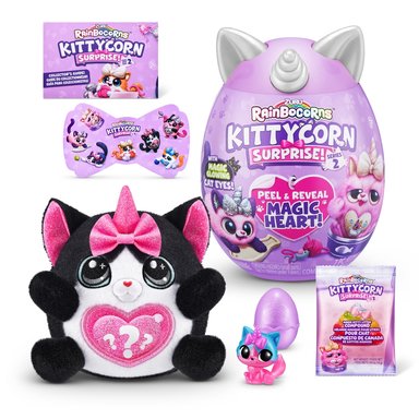 PELUCHE 9279 GATO SORPRESA ASST RAINBOCORNS - 4