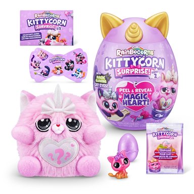 PELUCHE 9279 GATO SORPRESA ASST RAINBOCORNS - 7