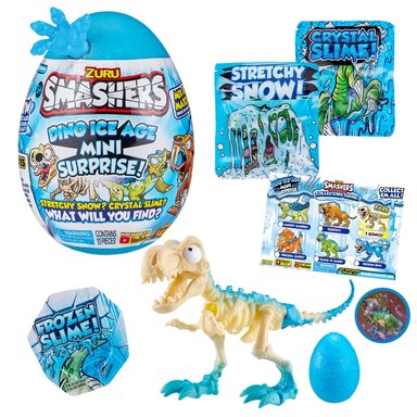 FIGURA DE ACCION SMASHERS 7456 MINI DINO EDAD HIELO SORPRESA - 2