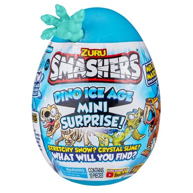 FIGURA DE ACCION SMASHERS 7456 MINI DINO EDAD HIELO SORPRESA - 1