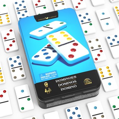JUEGO DE MESA SPIN MASTER GAMES 6065369 DOMINO - 1