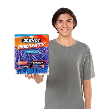 PACK 200 X-SHOT 36624 DARDOS AIR POCKET - 1