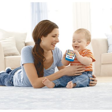 JUGUETE FISHER PRICE SMARTPHONE APRENDIZAJE AZUL HXB83 - 2