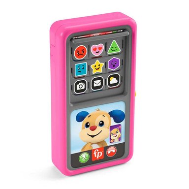MUÑECA FISHER-PRICE HNM82 SMARTPHONE DELUXE APRENDIZAJE ROSA RIE Y APRENDE - 5