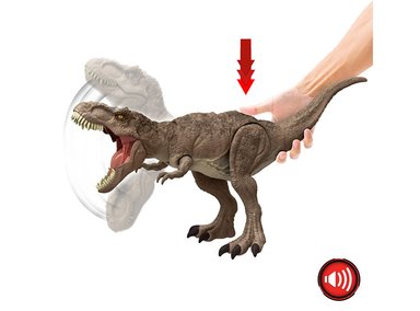 JUGUETE JURASSIC WORLD ATAQUE TOTAL T. REX - 3
