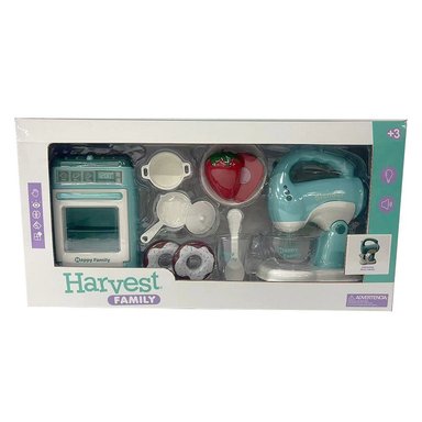 SET JUGUETE ELECTRÓNICO HARVEST HORNO BATIDORA - 3