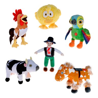 PELUCHE LA GRANJA DE ZENÓN MUSICAL MODELO ALEATORIO 20CM - 1