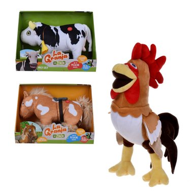 PELUCHE LA GRANJA DE ZENÓN MUSICAL 35CM MODELO ALEATORIO - 1