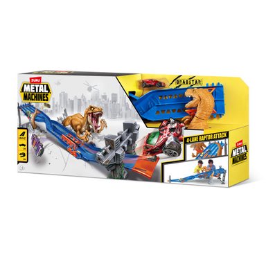 PLAYSET METAL MACHINES ZURU DINO LANE MADNESS 6740 - 3