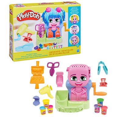 MASAS PLAY DOH SALÓN PEINADOS CON ESTILO - 4