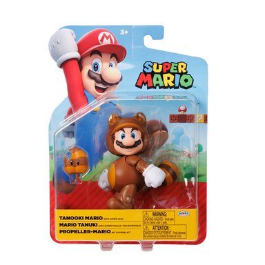 FIGURA DE ACCION NINTENDO 419994 SUPER MARIO BROS SERIE 35 4" MODELO ALEATORIO - 2