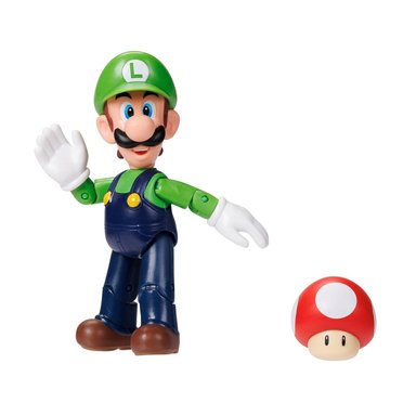 FIGURA DE ACCION NINTENDO 419994 SUPER MARIO BROS SERIE 35 4" MODELO ALEATORIO - 5