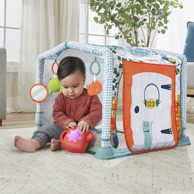 JUGUETE BEBE FISHER PRICE HRF29 GIMNASIO BEBES CABAÑA 3 EN 1 - 2