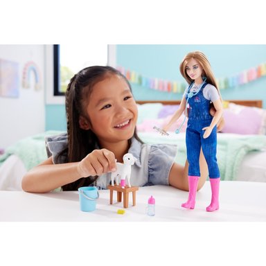 JUGUETE BARBIE PROFESIONES SET LUJO - 6