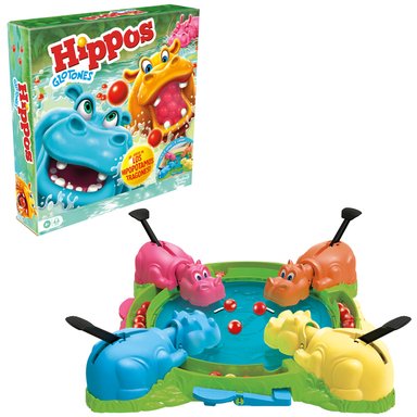 JUEGO MESA HASBRO HUNGRY HUNGRY HIPPOS REFRESH - 3