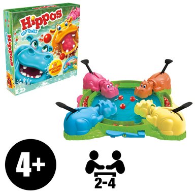 JUEGO MESA HASBRO HUNGRY HUNGRY HIPPOS REFRESH - 5