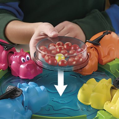 JUEGO MESA HASBRO HUNGRY HUNGRY HIPPOS REFRESH - 10
