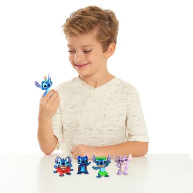 FIGURAS COLECCIONABLES STITCH PACK X5 - 4