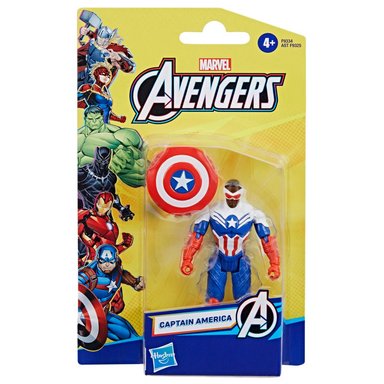 FIGURA DE ACCION MARVEL AVENGERS EPIC HERO SERIES CAPITÁN AMÉRICA - 2