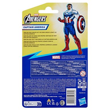 FIGURA DE ACCION MARVEL AVENGERS EPIC HERO SERIES CAPITÁN AMÉRICA - 4