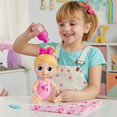 MUÑECA BABY ALIVE BURBUJAS RELAJANTES HARPER HUGS CABELLO RUBIO - 9