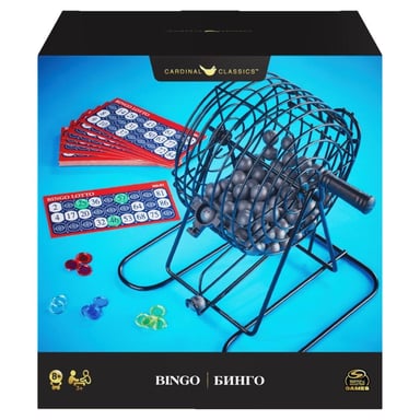 JUEGO DE MESA SPIN MASTER GAMES 6065517 BINGO - 4