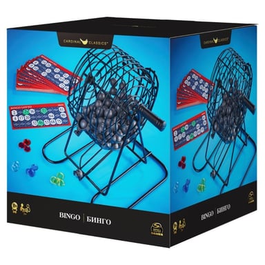 JUEGO DE MESA SPIN MASTER GAMES 6065517 BINGO - 5