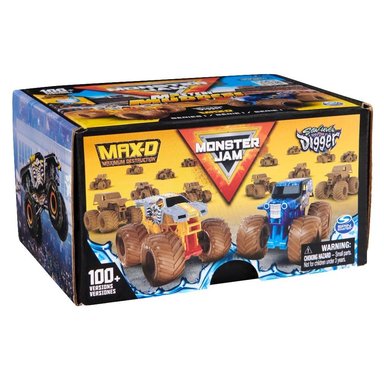 PACK 2 MONSTER JAM 6067514 VEHICULOS MISTERIOSOS ESCALA 1 64 - 4