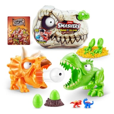 FIGURA ACCIÓN SMASHERS MINI CALAVERA DINO - 1