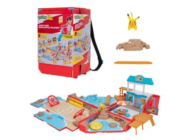 SET DE JUEGO POKEMON BATALLA EN LA PLAYA CON MOCHILA - 2