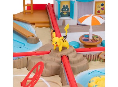 SET DE JUEGO POKEMON BATALLA EN LA PLAYA CON MOCHILA - 7